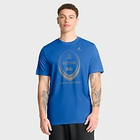 T-shirt Jordan Brand bleu UCLA Bruins Primetime Legend Football Icon Dri-FIT pour homme