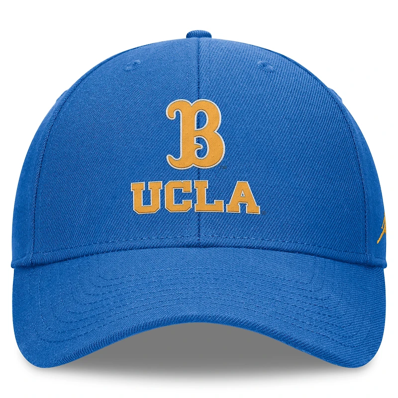 Casquette ajustable Jordan Brand bleue UCLA Bruins Primetime Rise pour hommes