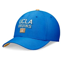 Men's Jordan Brand Blue UCLA Bruins Primetime Rise Swoosh Flex Hat
