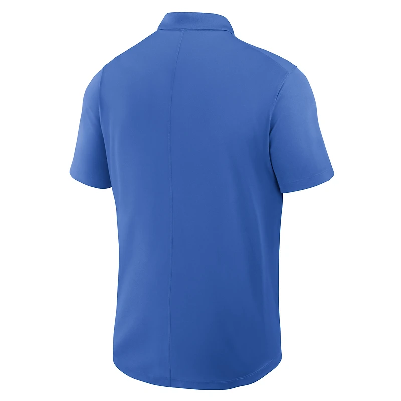 Men's Jordan Brand Blue UCLA Bruins Primetime Victory Primary Logo Performance Polo