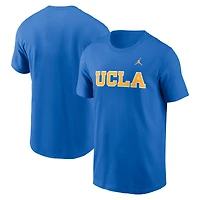 Men's Jordan Brand Anthracite UCLA Bruins Primetime Wordmark T-Shirt