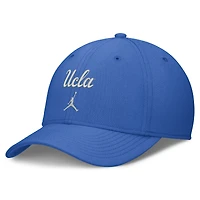 Men's Jordan Brand Blue UCLA Bruins Rise On-Field SwooshFlex Dri-FIT Flex Hat
