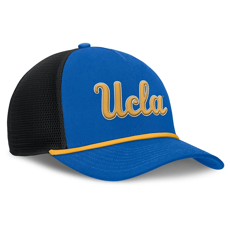 Men's Jordan Brand Blue UCLA Bruins Rise Primetime Trucker Adjustable Hat