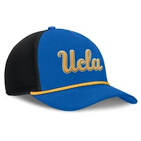 Men's Jordan Brand Blue UCLA Bruins Rise Primetime Trucker Adjustable Hat