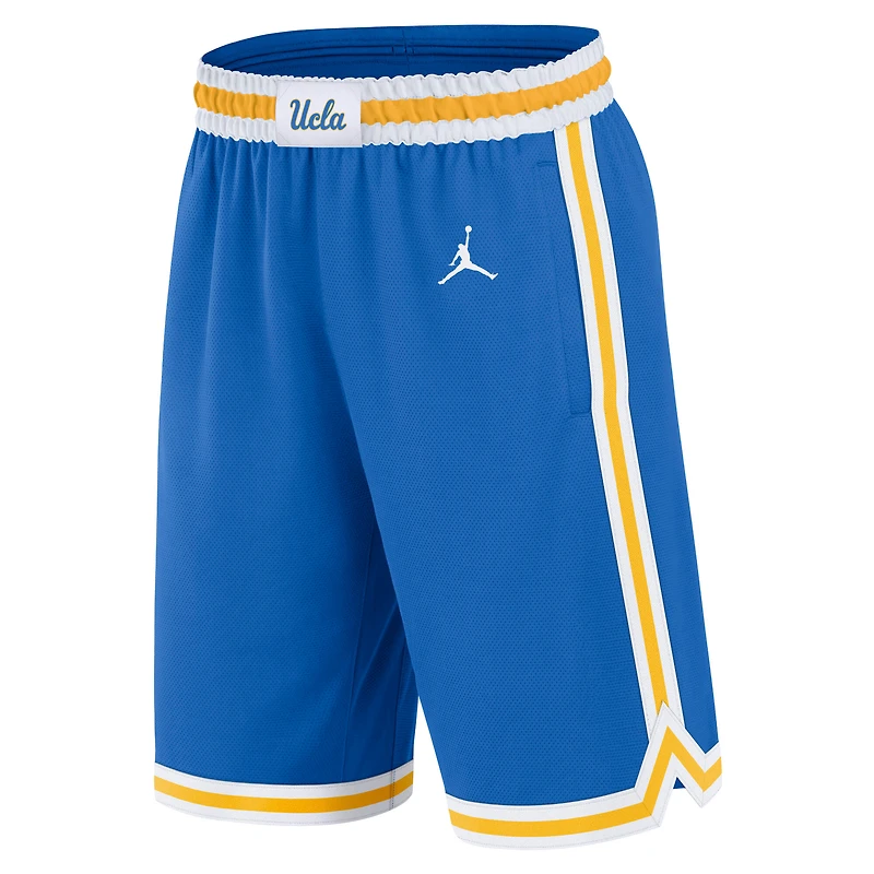 Men's Jordan Brand Blue UCLA Bruins Road Replica Performance Basketball Shorts