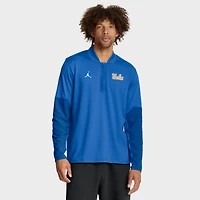 Men's Jordan Brand Blue UCLA Bruins Sideline Dri-FIT Half-Zip Pullover