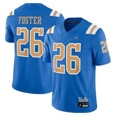 Maillot Jordan Brand DeShaun Foster bleu pour homme, UCLA Bruins Alumni, match à domicile