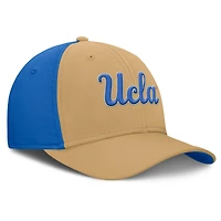 Men's Jordan Brand Gold/Blue UCLA Bruins 2025 Sideline Rise Local Performance Flex Hat