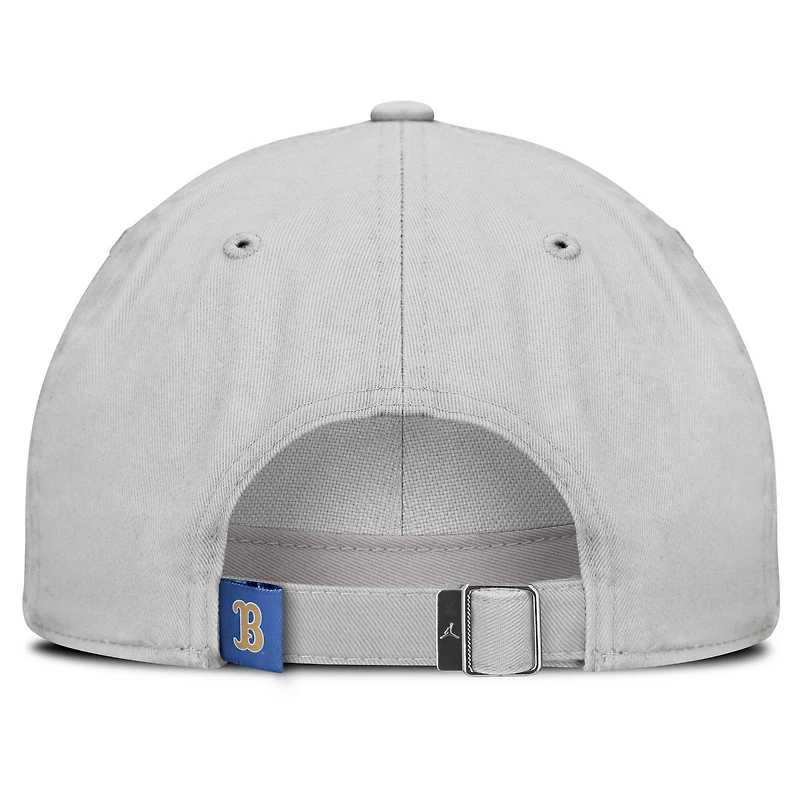 Men's Jordan Brand Gray UCLA Bruins 2025 On-Field Gameday Club Adjustable Hat