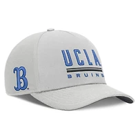 Casquette ajustable Jordan Brand grise UCLA Bruins 2026 Sideline Dri-FIT Rise pour homme