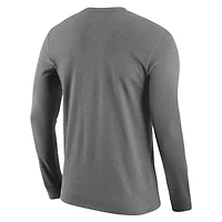 Men's Jordan Brand Gray UCLA Bruins Basketball Long Sleeve T-Shirt