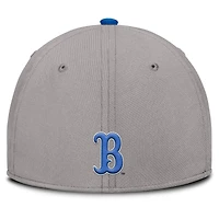 Men's Jordan Brand Gray UCLA Bruins Rise Prep Performance Flex Hat