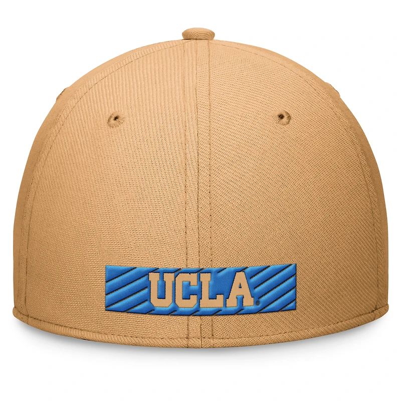 Men's Jordan Brand Khaki UCLA Bruins 2024 Sideline Flex Hat