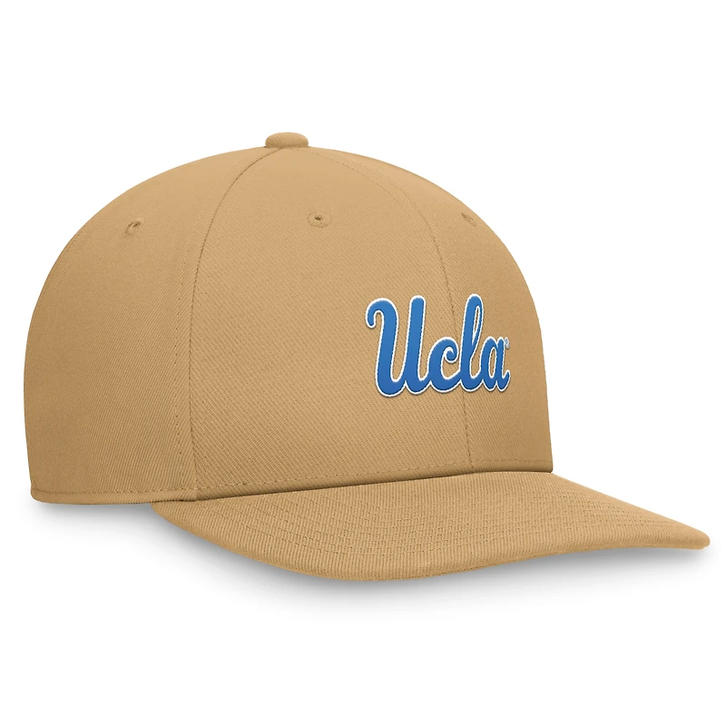 Men's Jordan Brand Khaki UCLA Bruins Primetime Pro Snapback Hat