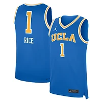 Maillot de basketball Jordan Brand Kiki Rice bleu pour homme, réplique des Bruins l'UCLA