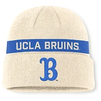 Men's Jordan Brand Natural UCLA Bruins Peak Primetime Utility Cuffed Knit Hat