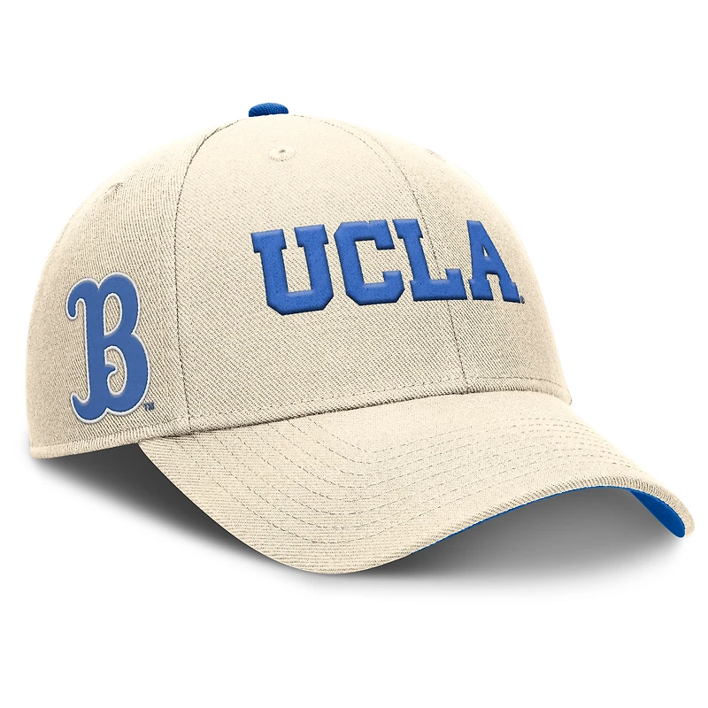 Men's Jordan Brand Natural UCLA Bruins Primetime Rise Adjustable Hat