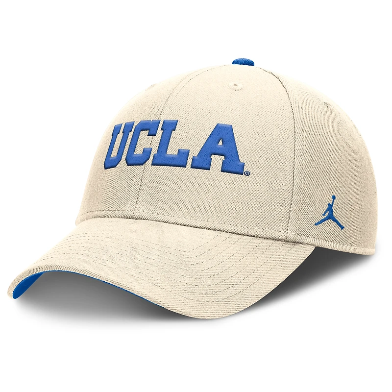 Men's Jordan Brand Natural UCLA Bruins Primetime Rise Adjustable Hat