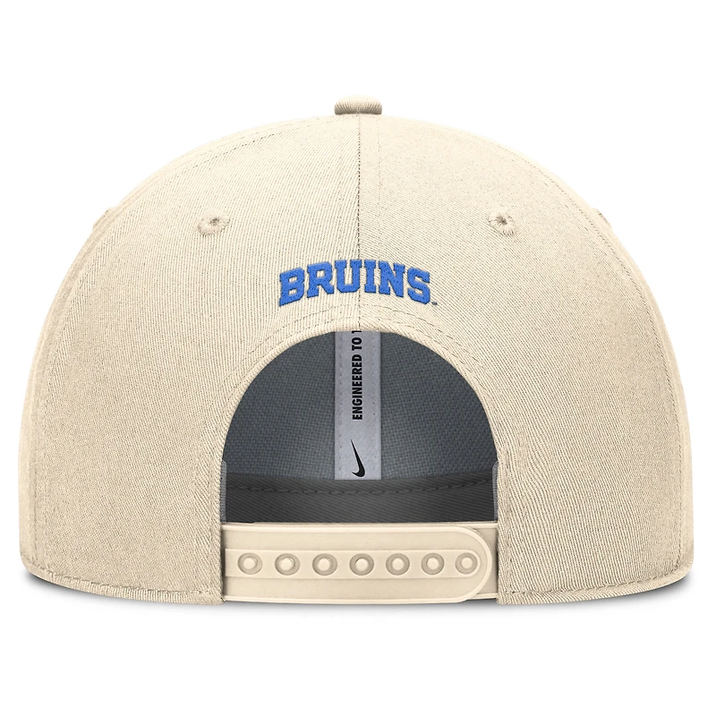 Men's Jordan Brand Natural UCLA Bruins Primetime Rise Dri-FIT Adjustable Hat