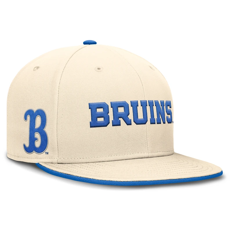 Men's Jordan Brand Natural UCLA Bruins Primetime True Dri-FIT Fitted Hat
