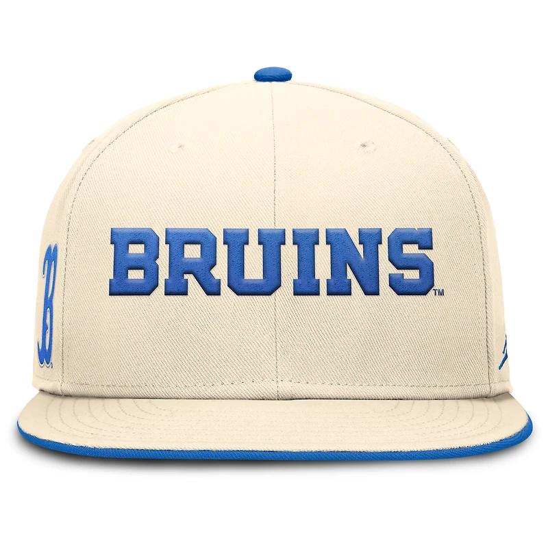 Men's Jordan Brand Natural UCLA Bruins Primetime True Dri-FIT Fitted Hat