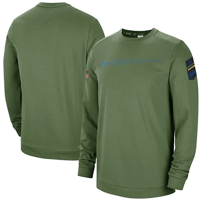 Sweat à capuche militaire Jordan Brand UCLA Bruins pour homme, olive