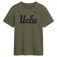 Men's Jordan Brand Olive UCLA Bruins Primetime Logo Dri-FIT T-Shirt