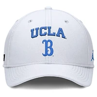 Men's Jordan Brand White UCLA Bruins 2025 On-Field Rise Performance Flex Hat