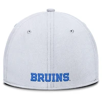 Casquette Jordan Brand blanche UCLA Bruins 2025 On-Field Performance Flex pour homme