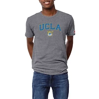 T-shirt tri-mélange gris chiné League Collegiate Wear pour hommes UCLA Bruins Tall Arch Victory Falls
