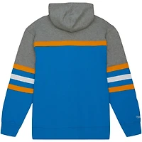 Sweat à capuche bleu clair Mitchell & Ness UCLA Bruins Head Coach pour hommes