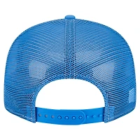 Casquette camionneur New Era bleue à panneau fendu 9FIFTY Snapback des Bruins de l'UCLA pour homme