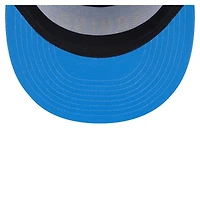 Men's New Era Blue UCLA Bruins Split Panel 9FIFTY Snapback Trucker Hat