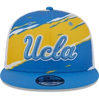 Casquette New Era Blue UCLA Bruins Tear Trucker 9FIFTY Snapback pour homme