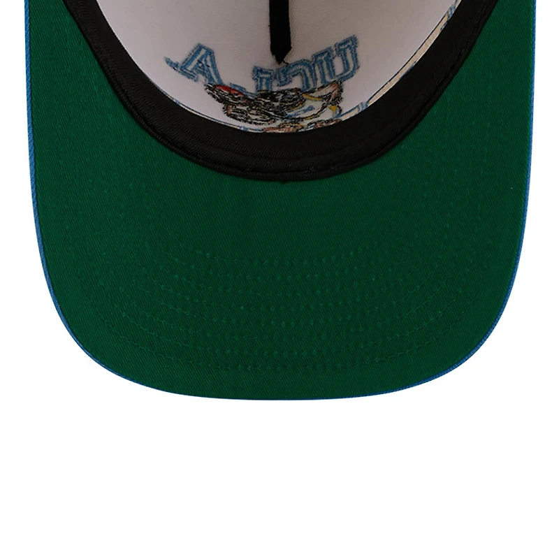 Men's New Era Cream/Blue UCLA Bruins March Madness Historic Collection 9FIFTY A-Frame Snapback Hat