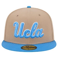 Men's New Era  Khaki UCLA Bruins Two-Tone 59FIFTY Fitted Hat