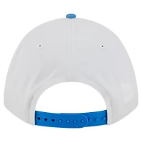 Men's New Era White/Blue UCLA Bruins Arch Two-Tone Rope 9FORTY A-Frame M-Crown Adjustable Hat