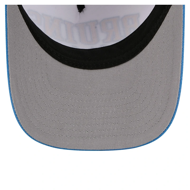 Men's New Era White/Blue UCLA Bruins Arch Two-Tone Rope 9FORTY A-Frame M-Crown Adjustable Hat
