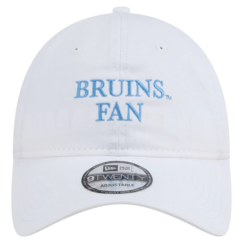 Men's New Era White UCLA Bruins Fan 9TWENTY Adjustable Hat