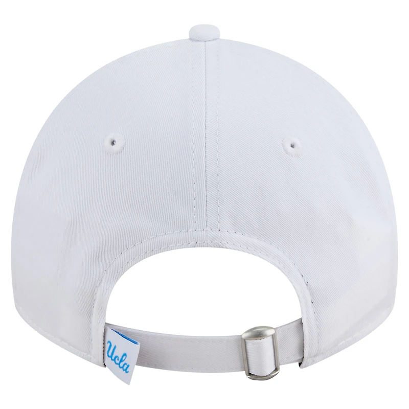 Casquette ajustable New Era blanche UCLA Bruins Fan 9TWENTY pour homme