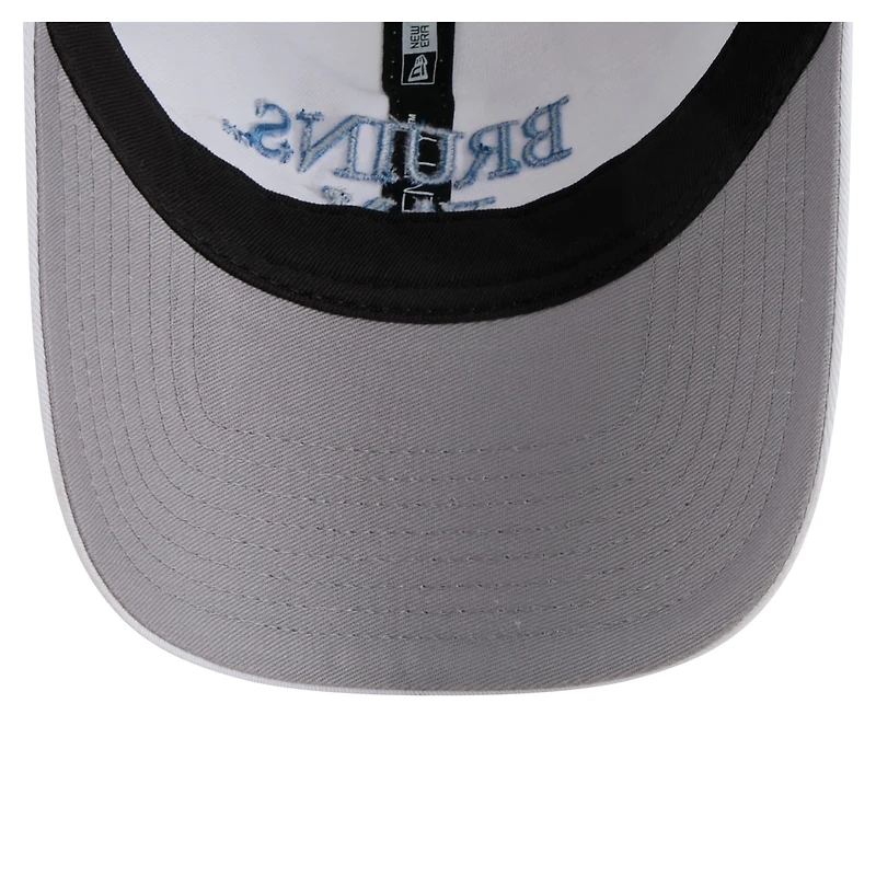 Casquette ajustable New Era blanche UCLA Bruins Fan 9TWENTY pour homme