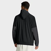 Men's Nike Black UCLA Bruins Anorak Half-Zip Hoodie Jacket