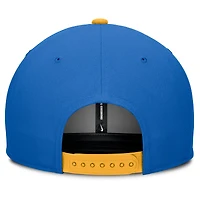 Casquette Nike Pro Legacy Script Snapback bleu/crème pour homme des Bruins de l'UCLA