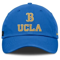 Casquette ajustable Nike bleue UCLA Bruins 2025 Sideline Club pour homme