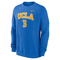 Men's Nike Blue UCLA Bruins Arch Pullover Sweatshirt