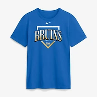 T-shirt Nike bleu pour homme du club de baseball des Bruins l'UCLA
