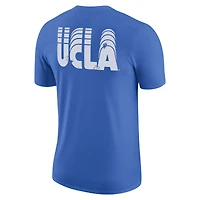 T-shirt de performance Nike UCLA Bruins 2-Hit Vault bleu pour homme