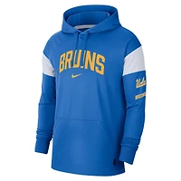 Chandail à capuchon Performance pour homme UCLA Bruins Nike bleu