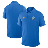 Men's Nike Blue UCLA Bruins Primetime Victory Legacy Vault Logo Performance Polo