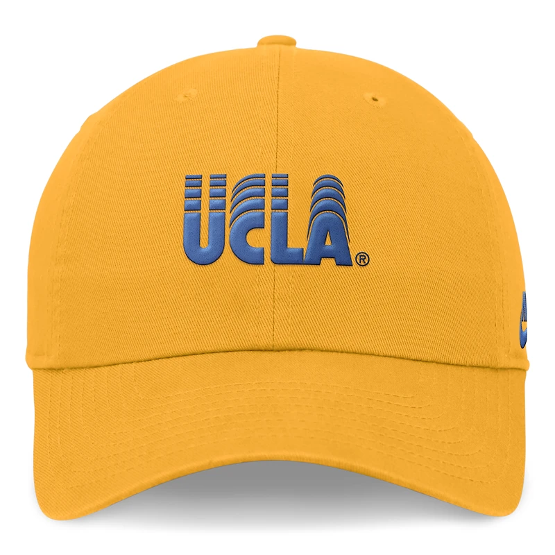 Casquette ajustable Nike Gold UCLA Bruins Legacy Club Performance pour homme